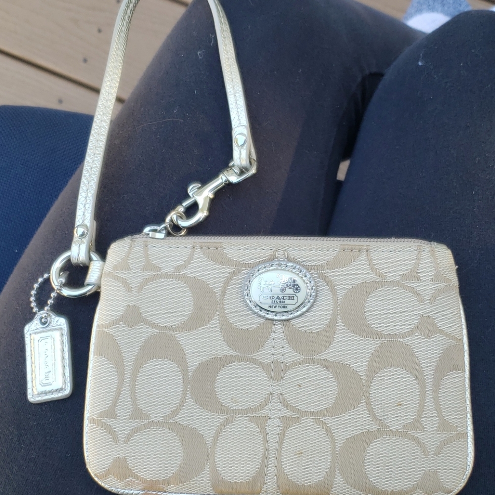 Coach wristlet